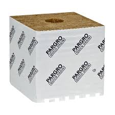 PARGRO Quick Drain Rockwool Block 15x15x15cm